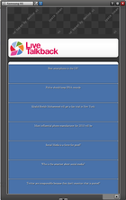 Live Talkback vf360 widget